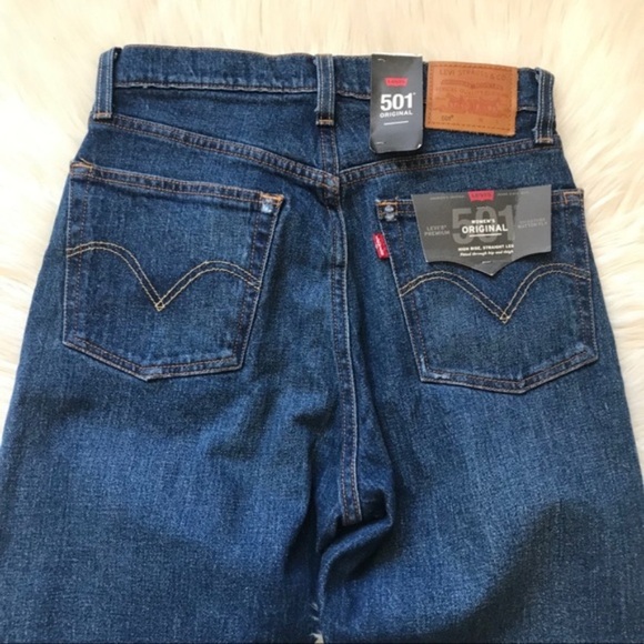 LEVIS PREMIUM 501 JEANS - Picture 8 of 10